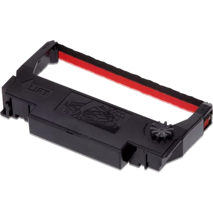 Epson ERC-38 Fekete/piros Festékszalag