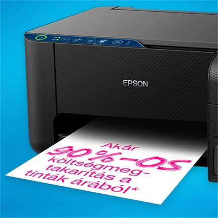 Epson EcoTank L3271 többfunkciós, Wi-Fi-s, külső tintatartályos, A4-es nyomtató, akár 3 évre elegendő tintával