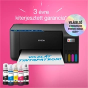 Epson EcoTank L3271 többfunkciós, Wi-Fi-s, külső tintatartályos, A4-es nyomtató, akár 3 évre elegendő tintával