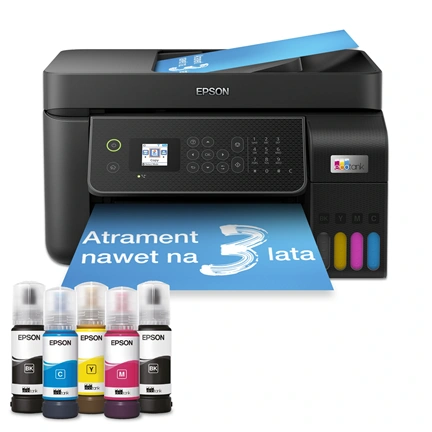 Epson EcoTank L5310 többfunkciós, Wi-Fi-s, külső tintatartályos, A4-es nyomtató, akár 3 évre elegendő tintával