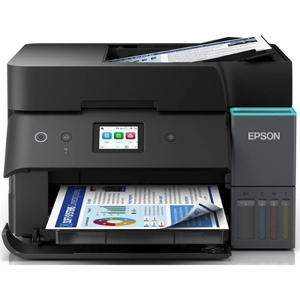Epson EcoTank L6390 színes tintasugaras A4 MFP, ADF, duplex, LAN, WIFI, fekete