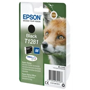 Epson T1281 - M size - black - original - blister with RF/acoustic alarm - ink cartridge - for Stylus S22, SX230, SX235,