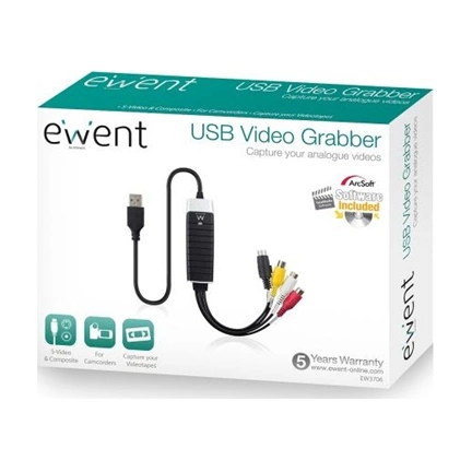 Ewent EW3706 R.2 USB Video Grabber