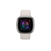 FITBIT Sense 2 - Lunar White / Platinum Aluminum