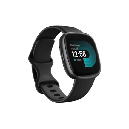 FITBIT Versa 4 - Black/Graphite Aluminum