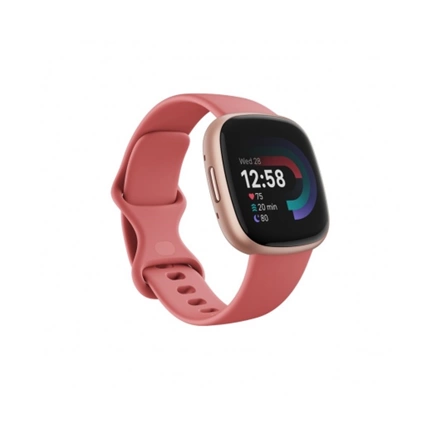 FITBIT Versa 4 - Pink Sand/Copper Rose Aluminum