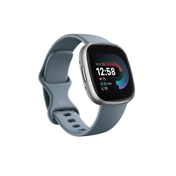 FITBIT Versa 4 - Waterfall Blue/Platinum Aluminum