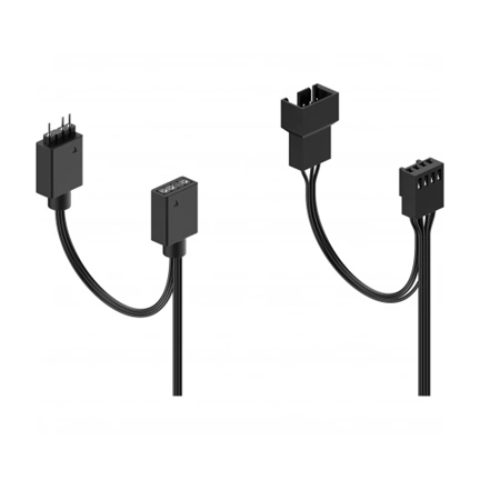 FRACTAL DESIGN Aspect 12 RGB PWM fekete
