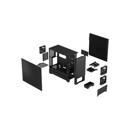FRACTAL DESIGN Pop Silent - Black Solid