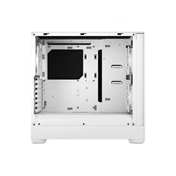 FRACTAL DESIGN Pop Silent - White TG Clear Tint