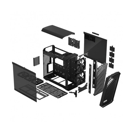 FRACTAL DESIGN Torrent Black TG Dark