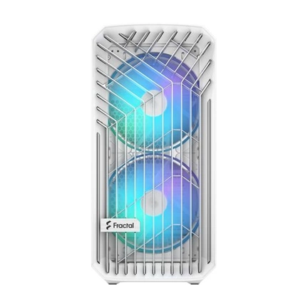 FRACTAL DESIGN Torrent Compact - White RGB Clear Tint
