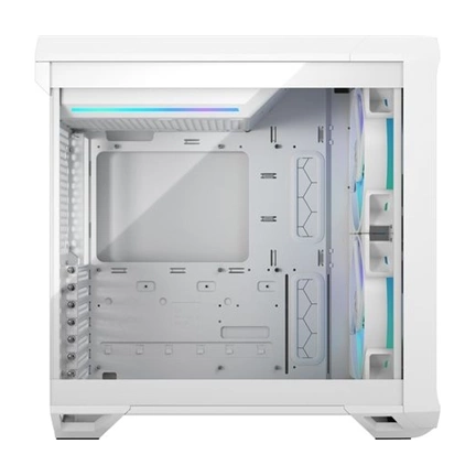 FRACTAL DESIGN Torrent Compact - White RGB Clear Tint