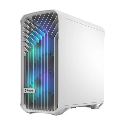 FRACTAL DESIGN Torrent Compact - White RGB Clear Tint