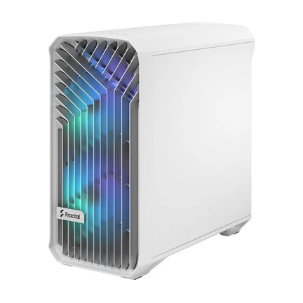 FRACTAL DESIGN Torrent Compact - White RGB Clear Tint