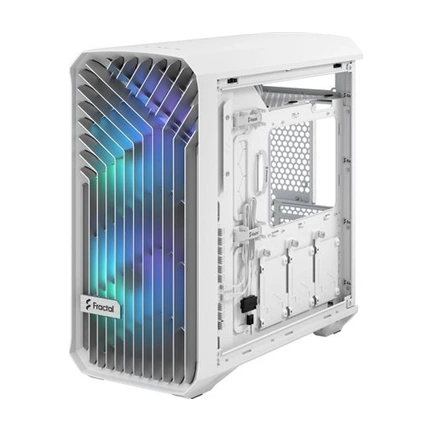 FRACTAL DESIGN Torrent Compact - White RGB Clear Tint