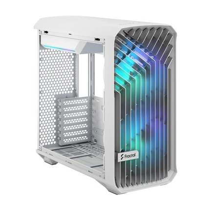 FRACTAL DESIGN Torrent Compact - White RGB Clear Tint