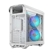 FRACTAL DESIGN Torrent Compact - White RGB Clear Tint