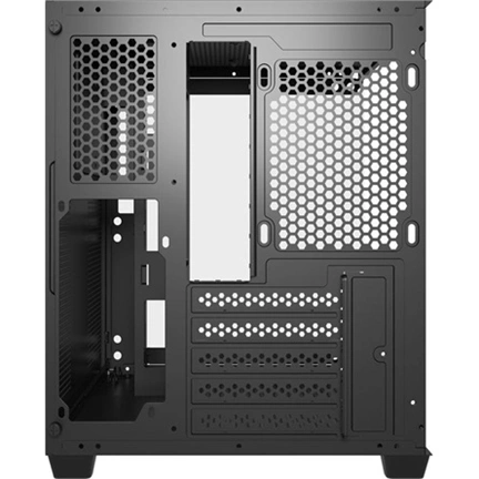 FSP S140 számítógépház - Micro-ATX, 3db 120mm-es ARGB ventilátor, fekete