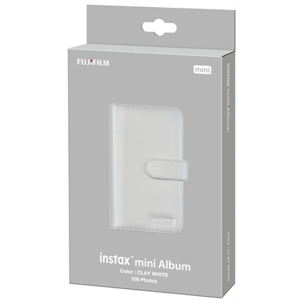 FUJIFILM INSTAX MINI 13 ALBUM CLAY WHITE