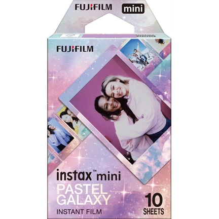 FUJIFILM INSTAX MINI GLOSSY (10/PK) Pastel Galaxy