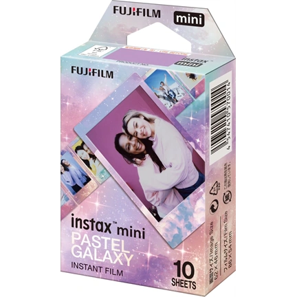 FUJIFILM INSTAX MINI GLOSSY (10/PK) Pastel Galaxy