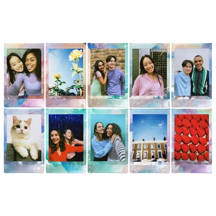 FUJIFILM INSTAX MINI GLOSSY (10/PK) Pastel Galaxy