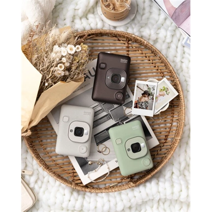 FUJIFILM INSTAX MINI LIPLAY MISTY WHITE