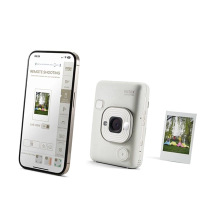 FUJIFILM INSTAX MINI LIPLAY MISTY WHITE