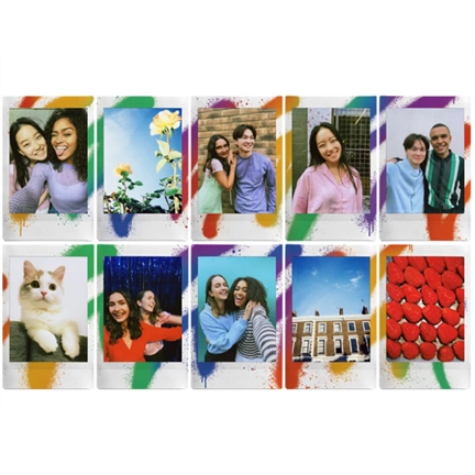 FUJIFILM Instax Mini Film Glossy "Spray Art" (10lap)