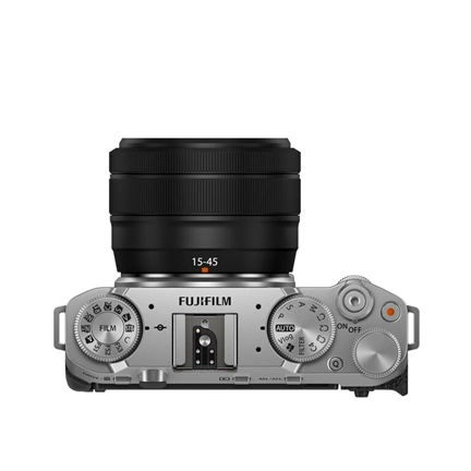 FUJIFILM X-M5 +  XC15-45mm F3.5-5.6 OIS PIZ objektív kit ezüst