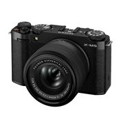FUJIFILM X-M5 + XC15-45mm F3.5-5.6 OIS PIZ objektív kit fekete