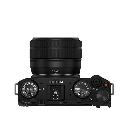 FUJIFILM X-M5 + XC15-45mm F3.5-5.6 OIS PIZ objektív kit fekete