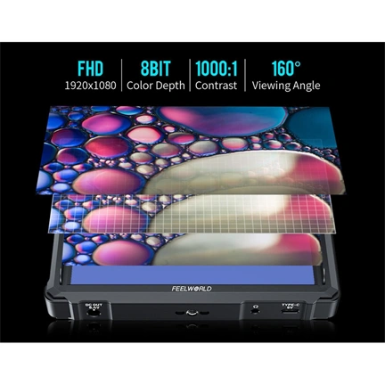 Feelworld FW568 PRO 6" HDMI monitor with 1200nits brightness