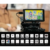 Feelworld FW568 PRO 6" HDMI monitor with 1200nits brightness