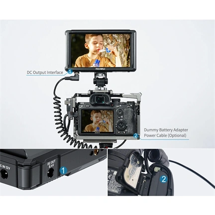 Feelworld FW568 PRO 6" HDMI monitor with 1200nits brightness