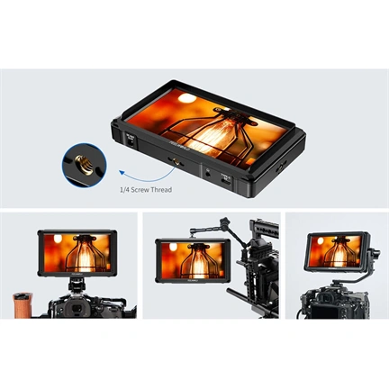 Feelworld FW568 PRO 6" HDMI monitor with 1200nits brightness