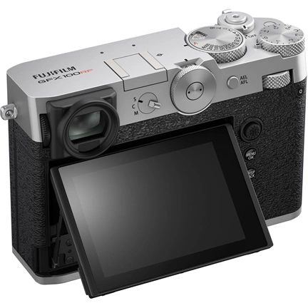 Fujifilm GFX100RF középformátumú fényképezőgép ezüst