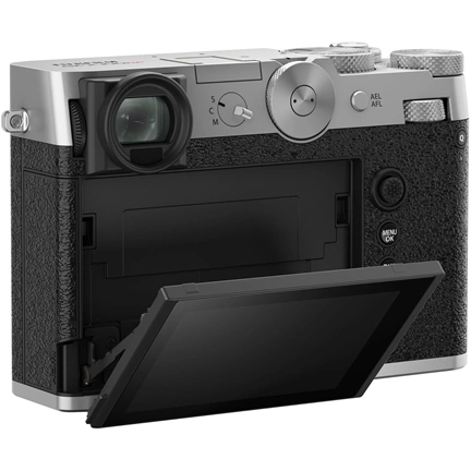 Fujifilm GFX100RF középformátumú fényképezőgép ezüst