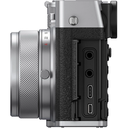 Fujifilm GFX100RF középformátumú fényképezőgép ezüst