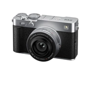 Fujifilm X-E5 + XF 23mm f/2.8 R WR MILC fényképezőgép KIT (ezüst)