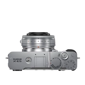 Fujifilm X-E5 + XF 23mm f/2.8 R WR MILC fényképezőgép KIT (ezüst)