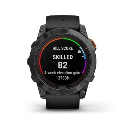GARMIN Fenix 7X Pro Solar - Slate Grey with Black Band