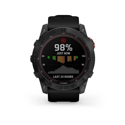 GARMIN Fenix 7X Solar - Slate grey with black band