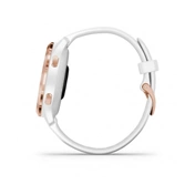GARMIN Venu 2S Rose Gold Stainless Steel Bezel with White Case and Silicone Band GARMIN Venu 2S Rose Gold Stainless Steel Bezel with White Case and Silicone Band