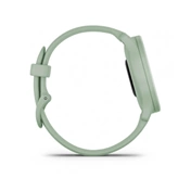 GARMIN Vivomove Sport - Cool Mint Case and Silicone Band with Silver Accents