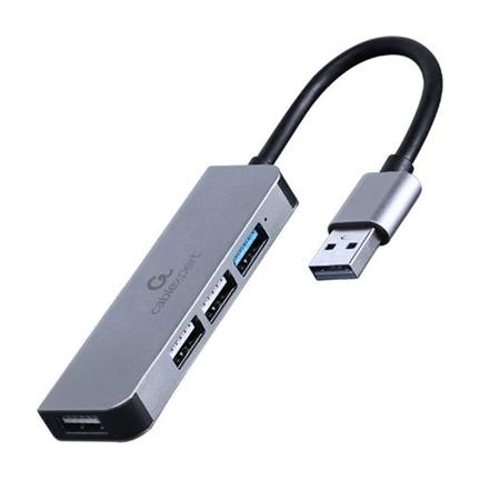 Gembird 4 portos USB hub (1x USB 3.1 + 3x USB 2.0)