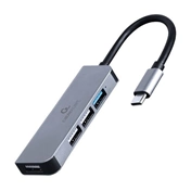 Gembird 4 portos USB hub (1x USB 3.1 + 3x USB 2.0)