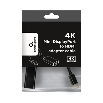 GEMBIRD 4K Mini DisplayPort to HDMI black