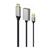 GEMBIRD Active 4K HDMI male to DisplayPort female black